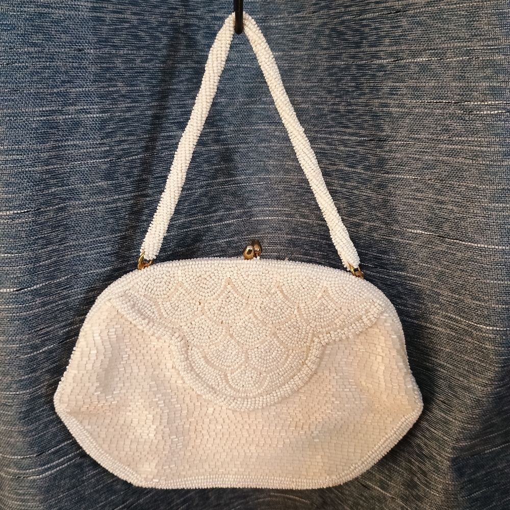 Vintage Beaded Handbag Made In Japan